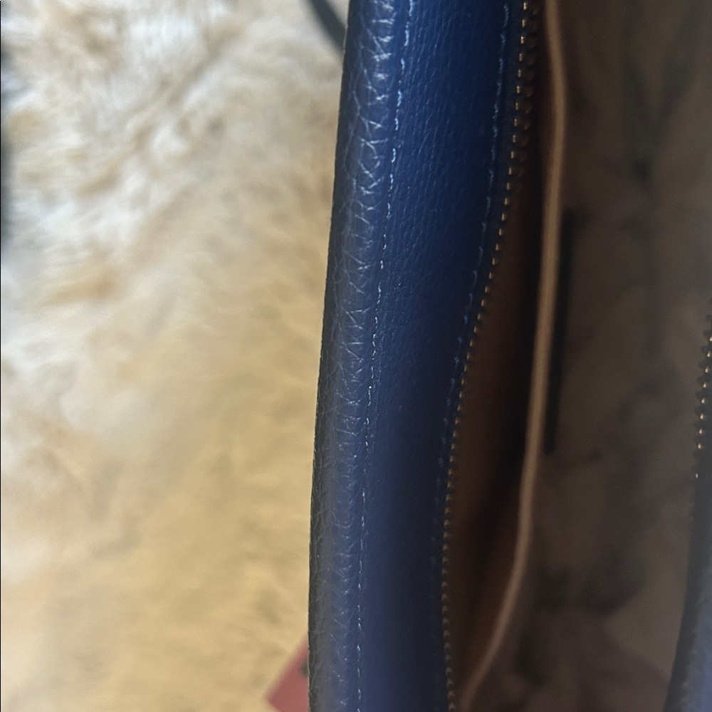 Kate Spade Cream and Blue Tote Bag NWT - Picture 5 of 5